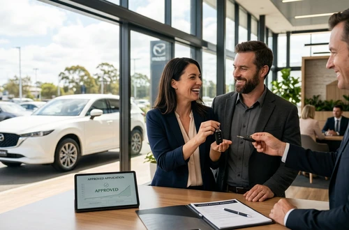 DriveWise advisor meeting with a borrower